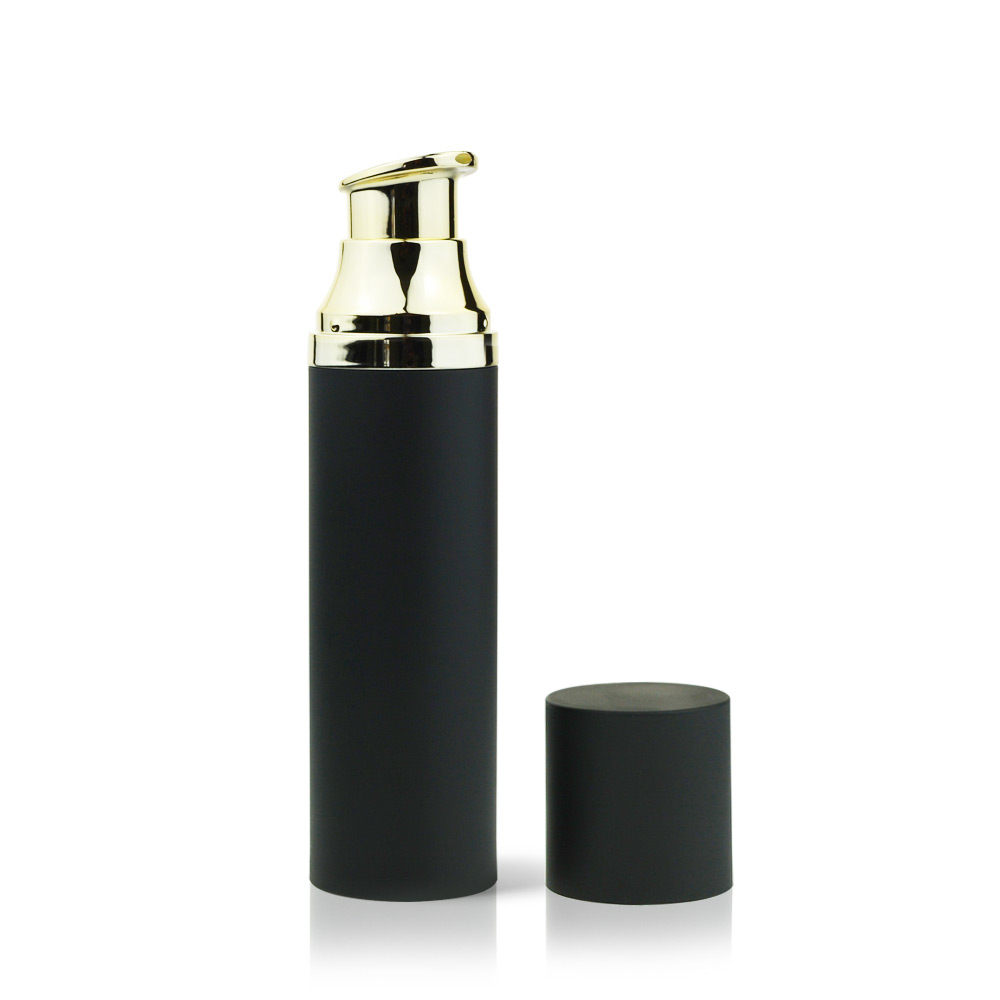black-luxury-airless-lotion-bottle