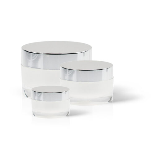 cosmetic-jars-white-silver