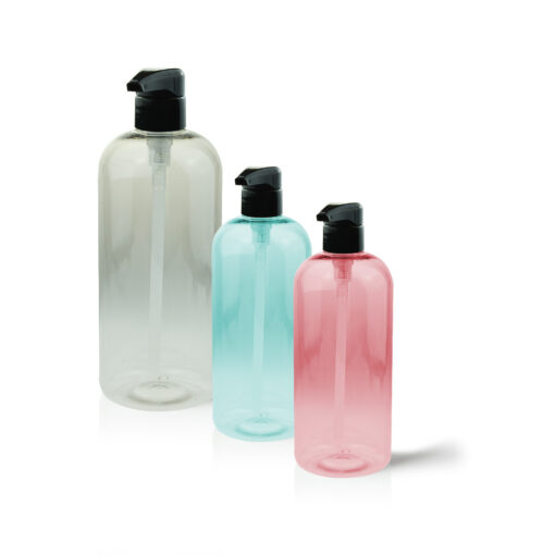 lotion-pumps-with-coloured-bottles