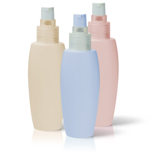 HDPE-bottle-with-transparent-cream-pump