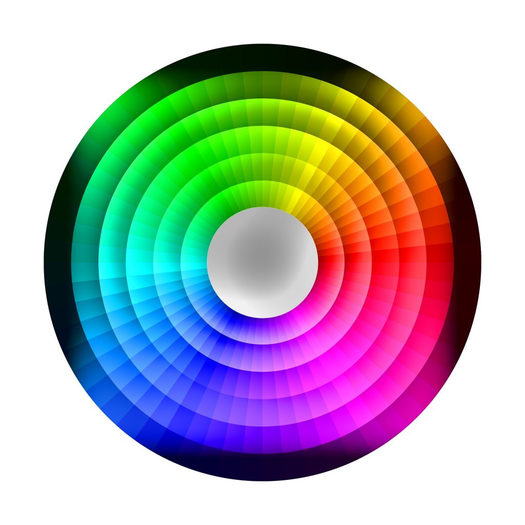complex colour wheel