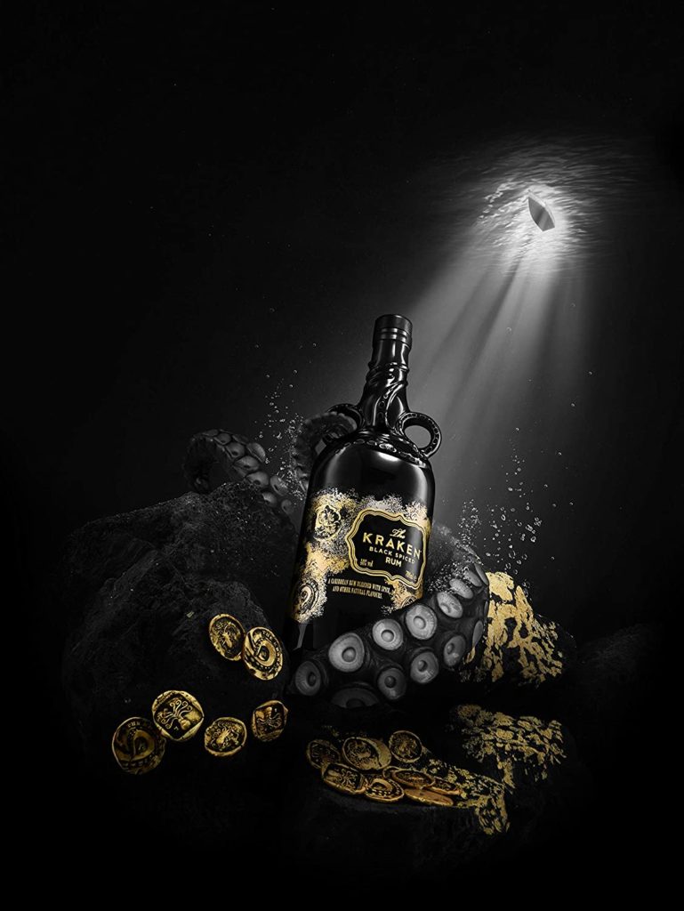 Bespoke Spirit Bottle - Kraken Black Rum