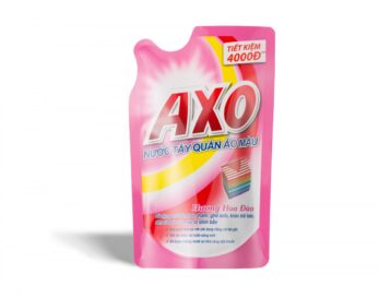 Pink Axo shaped pouch