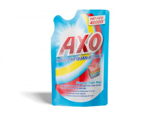 Axo Blue Shaped Pouch Packaging