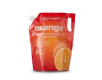 Expert Orange spouted pouch packaging